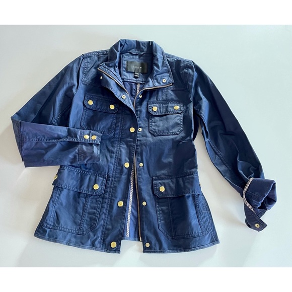 J CREW Boyfriend Field Jacket | Rain Jacket - Picture 4 of 6